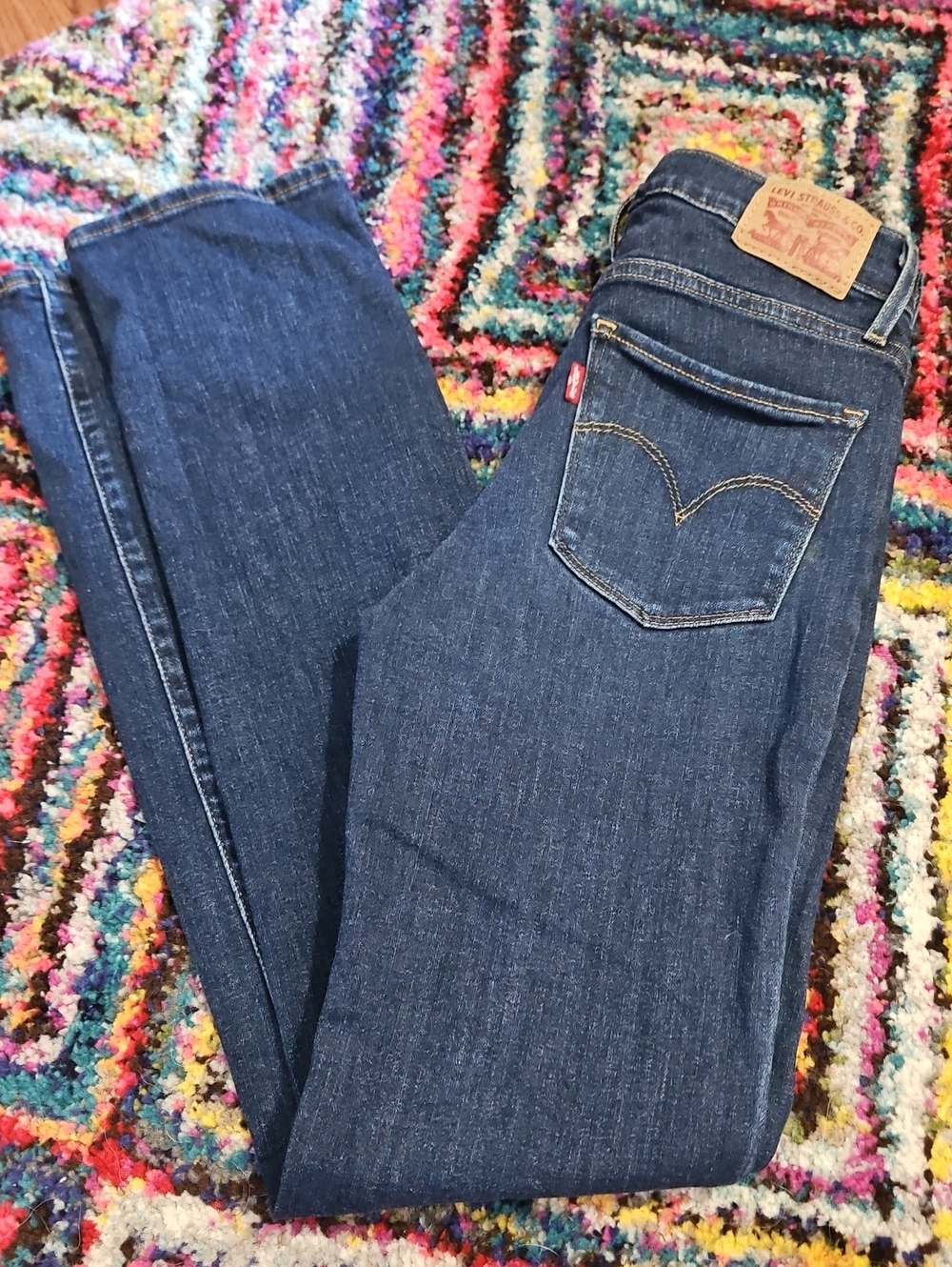 Levi's Women's Dark Blue Skinny Jeans